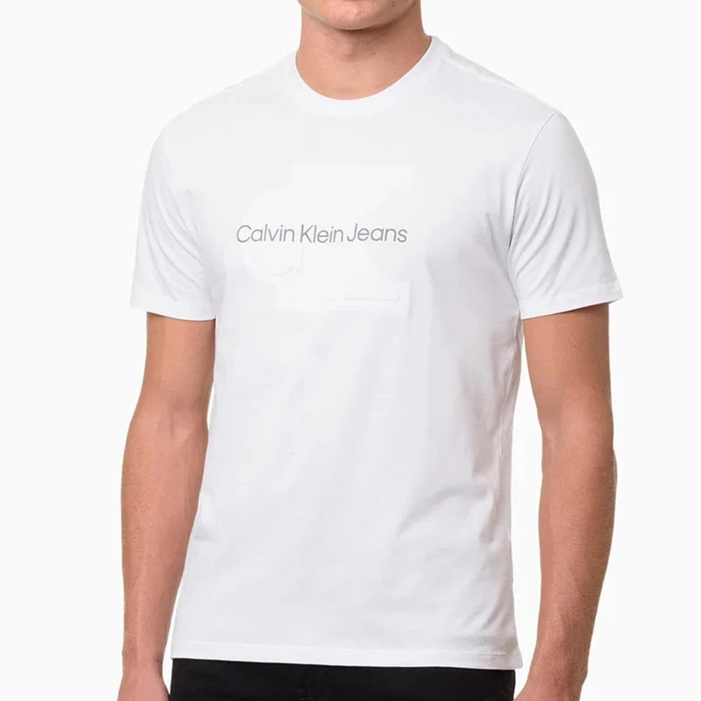 Camiseta Calvin Klein Jeans Masculina Branca